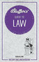 Bluffer's Guide to Law (Instant Wit and Wisdom) by Adrian Laing, 9781785216237