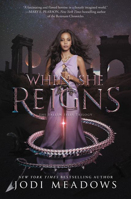 When She Reigns by Jodi Meadows, 9780062469465
