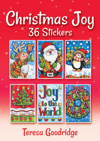 Christmas Joy 36 Stickers by Teresa Goodridge, 9780486838113