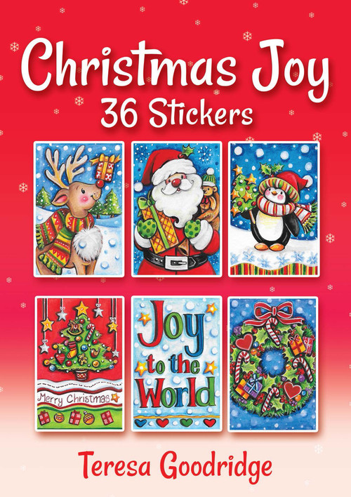 Christmas Joy 36 Stickers by Teresa Goodridge, 9780486838113
