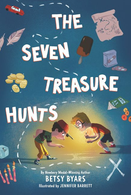 The Seven Treasure Hunts - 9780062935540 by Betsy Byars, Jennifer Barrett, 9780062935540
