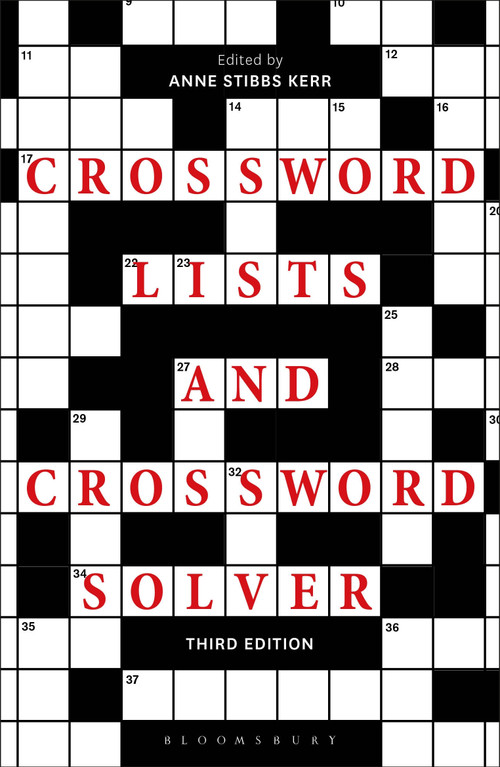Crossword Lists and Crossword Solver by Anne Stibbs Kerr, 9781472968050