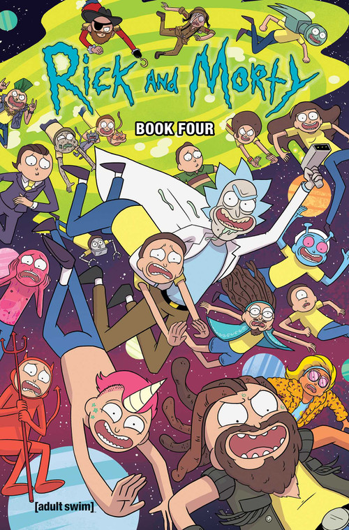Rick and Morty Book Four (Deluxe Edition) by Kyle Starks, Tini Howard, CJ Cannon, Tini Howard, 9781620105948