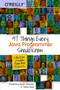97 Things Every Java Programmer Should Know (Collective Wisdom from the Experts) by Kevlin Henney, Trisha Gee, 9781491952696