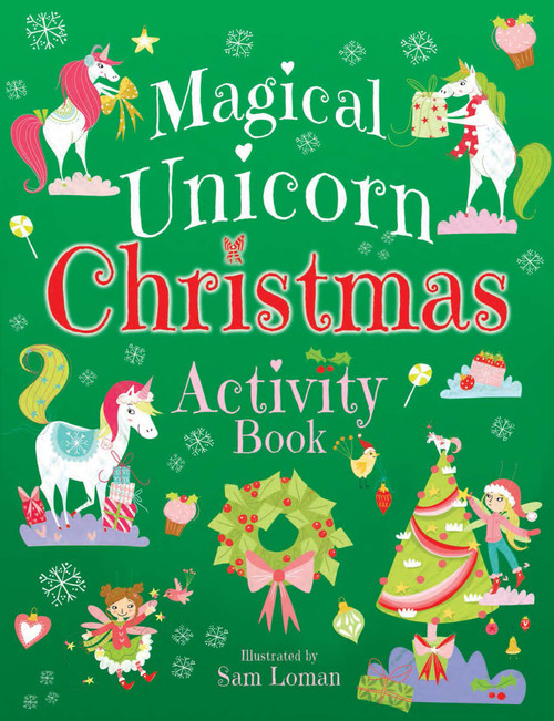 Magical Unicorn Christmas Activity Book by Sam Loman, 9780486832265