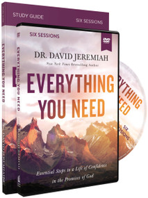 Everything You Need Study Guide with DVD (Essential Steps to a Life of Confidence in the Promises of God) by Dr.  David Jeremiah, 9780310111863