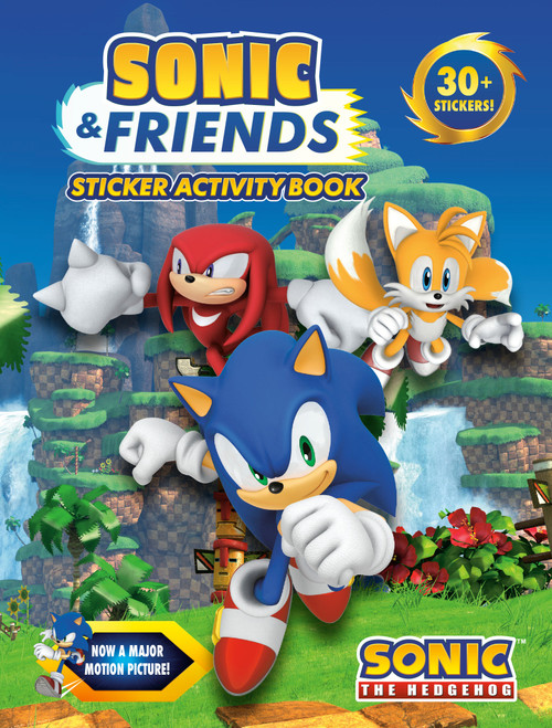 Sonic & Friends Sticker Activity Book by Penguin Young Readers Licenses, 9780593093023