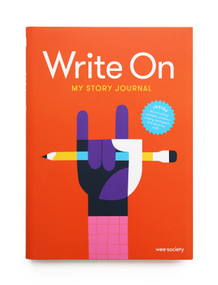 Write On: My Story Journal (A Creative Writing Journal for Kids) by Wee Society, 9780525576877