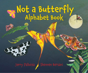 Not a Butterfly Alphabet Book (It's About Time Moths Had Their Own Book!) by Jerry Pallotta, Shennen Bersani, 9781580896894