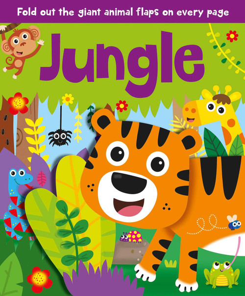 Jungle (Fold-Out Flaps Book) - 9781789057614 by IglooBooks, Jennie Bradley, 9781789057614