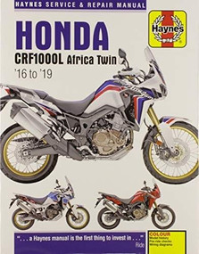 Honda CRF1000L Africa Twin from 2016-2019 Haynes Repair Manual by Editors of Haynes Manuals, 9781785214349