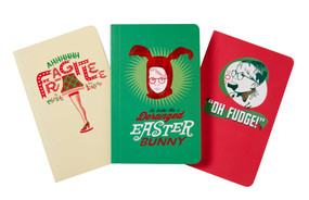 A Christmas Story Pocket Notebook Collection (Set of 3) by Insight Editions, 9781683838142