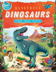 Dangerous Dinosaurs (Giant Foil Sticker Book with Puzzles and Activities) - 9781838528553 by IglooBooks, Lisa Wiley, 9781838528553