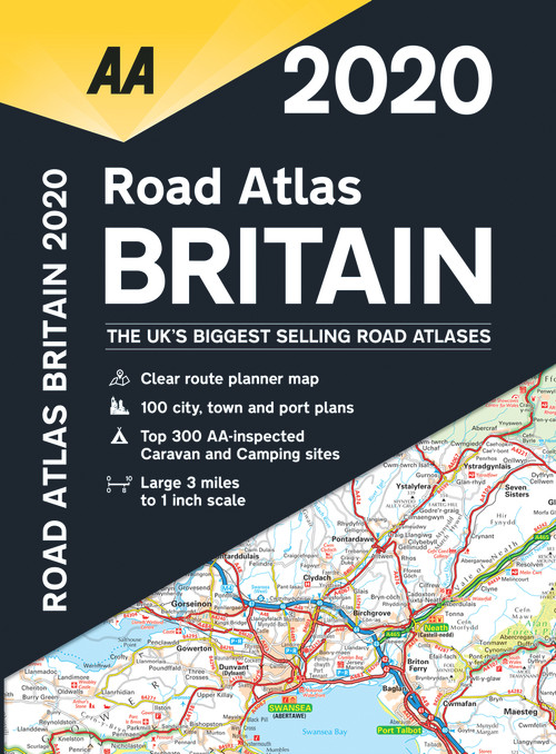Road Atlas Britain 2020 by AA Publishing, 9780749581350