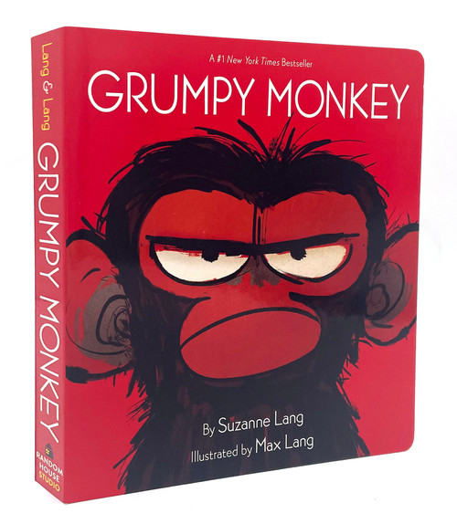 Grumpy Monkey Board Book - 9780593123997 by Suzanne Lang, Max Lang, 9780593123997