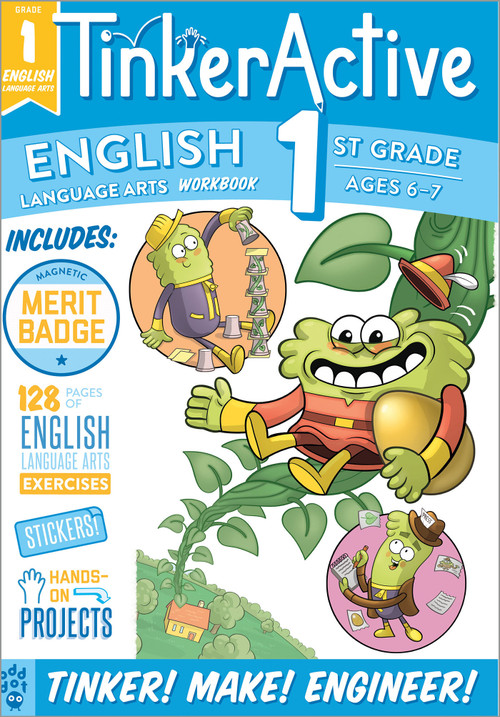 TinkerActive Workbooks: 1st Grade English Language Arts by Megan Hewes Butler, Taryn Johnson, Odd Dot, 9781250318664