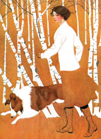 Birches Notebook (Cover art from Life Magazine, October 28, 1911) by Coles Phillips, 9780486838090
