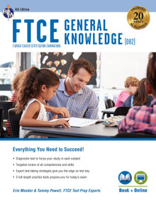 FTCE General Knowledge 4th Ed., Book + Online by Erin Mander, Tammy Powell, 9780738612515