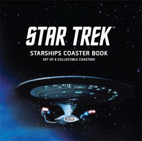 Star Trek Starships Coaster Book (Set of 6 Collectible Coasters) by Chip Carter, 9780762494415
