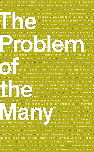 The Problem of the Many by Timothy Donnelly, 9781940696485