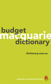 Macquarie Budget Dictionary by Macquarie Dictionary, 9781760553685