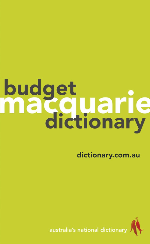 Macquarie Budget Dictionary by Macquarie Dictionary, 9781760553685