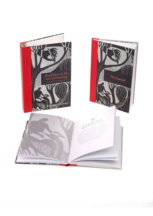 Mindfulness & the Art of Drawing Pack (Book and journal) by Wendy Ann Greenhalgh, 9781782409465