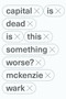 Capital is Dead (Is This Something Worse?) by McKenzie Wark, 9781788735308