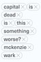 Capital is Dead (Is This Something Worse?) by McKenzie Wark, 9781788735308