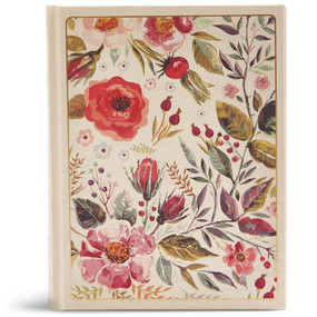 CSB Notetaking Bible, Floral Cloth Over Board by CSB Bibles by Holman, 9781535970105