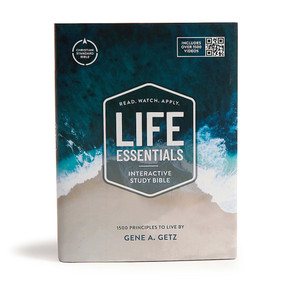 CSB Life Essentials Interactive Study Bible, Hardcover, Jacketed (1500 Principles To Live By) by Gene A. Getz, CSB Bibles by Holman, David  K. Stabnow, 9781535949620