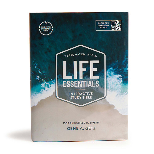 CSB Life Essentials Interactive Study Bible, Hardcover, Jacketed (1500 Principles To Live By) by Gene A. Getz, CSB Bibles by Holman, David  K. Stabnow, 9781535949620