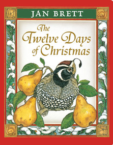 The Twelve Days of Christmas (Oversized Lap Board Book) - 9781984816573 by Jan Brett, Jan Brett, 9781984816573