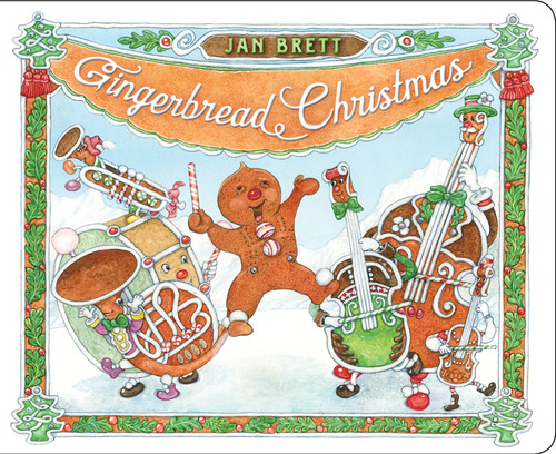 Gingerbread Christmas - 9781984812469 by Jan Brett, Jan Brett, 9781984812469
