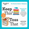 Keep This Toss That - Updated and Expanded (The Practical Guide to Tidying Up) by Jamie Novak, 9781621454755
