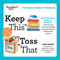 Keep This Toss That - Updated and Expanded (The Practical Guide to Tidying Up) by Jamie Novak, 9781621454755
