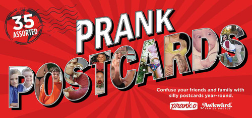 Prank Postcards by Prank-O, Awkward Family Photos, 9781524851514