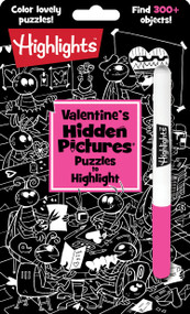 Valentine's Hidden Pictures Puzzles to Highlight (Valentines Book for Kids 6 and Up) by Highlights, 9781684376537