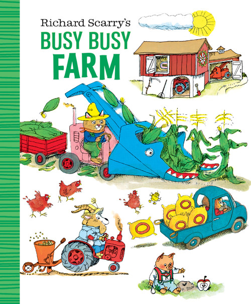 Richard Scarry's Busy Busy Farm by Richard Scarry, 9781984894236