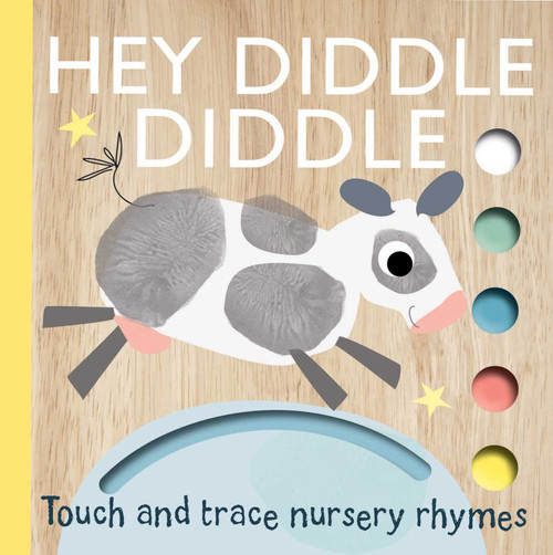Touch and Trace Nursery Rhymes: Hey Diddle Diddle (Board Book for Babies and Toddlers 0-2 years old) - 9781684129591 by Emily Bannister, 9781684129591