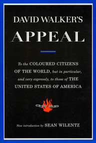 David Walker's Appeal - 9780809015818 by David Walker, Sean Wilentz, 9780809015818