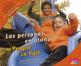 Las personas en otoño/People in Fall (Bilingual Edition) by Martha E. H. Rustad, 9781429632614