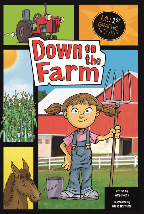 Down on the Farm - 9781434230638 by Amy Houts, Steve Harpster, 9781434230638