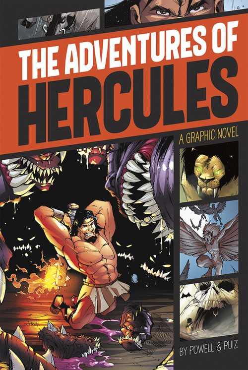 The Adventures of Hercules (A Graphic Novel) - 9781496500380 by Martin Powell, Jorge Gonzalez, Jose Ruiz, 9781496500380