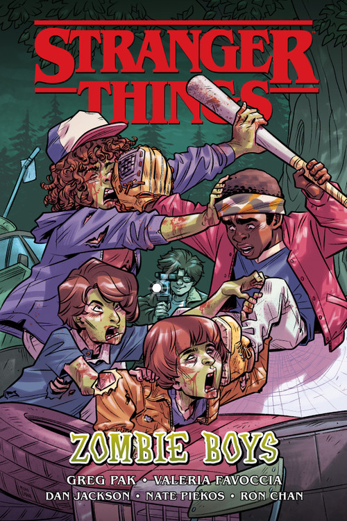 Stranger Things: Zombie Boys (Graphic Novel) by Greg Pak, Valeria Favoccia, 9781506713090