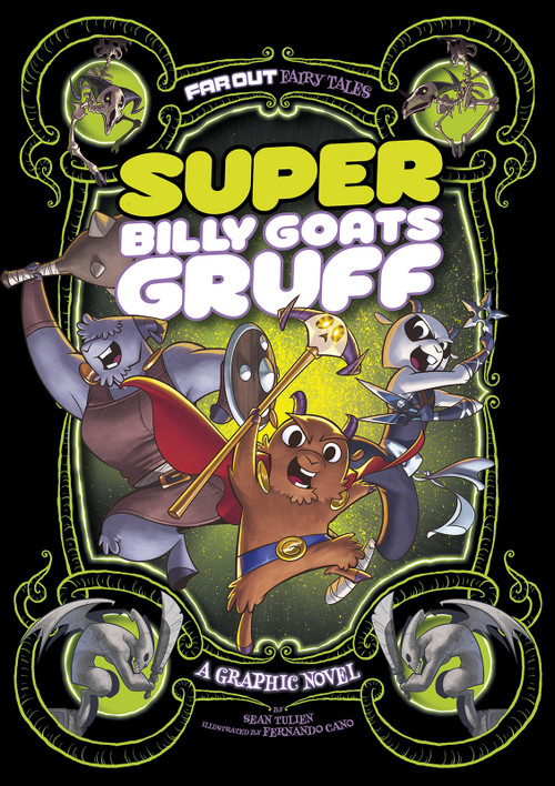 Super Billy Goats Gruff (A Graphic Novel) - 9781434296535 by Sean Tulien, Fernando Cano, 9781434296535