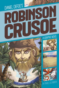 Robinson Crusoe (A Graphic Novel) - 9781496503718 by Daniel Defoe, Martin Powell, Eva Cabrera, 9781496503718
