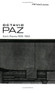 Early Poems 1935-1955 by Octavio Paz, Muriel Rukeyser, 9780811204781
