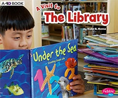 The Library (A 4D Book) by Blake A. Hoena, 9781543508307