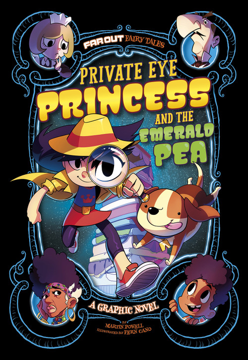 Private Eye Princess and the Emerald Pea (A Graphic Novel) by Martin Powell, Fernando Cano, 9781496583949